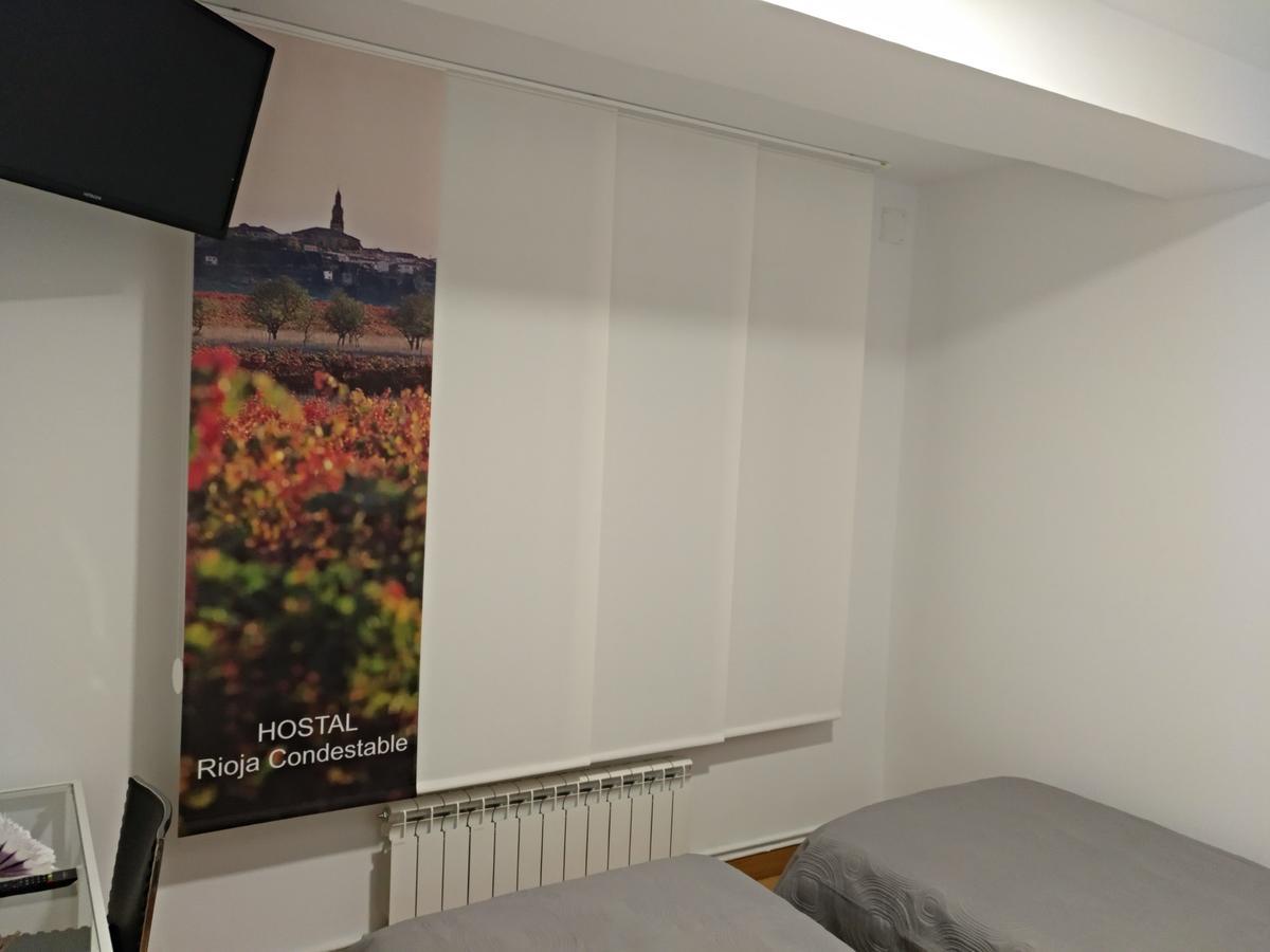 Hostal Rioja Condestable Logrono Bagian luar foto